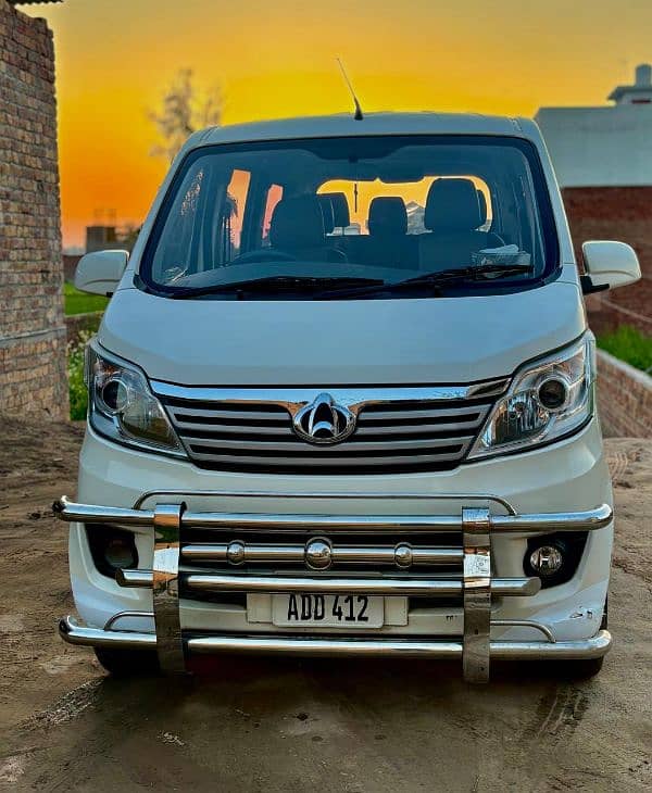 White Changan Karvaan 2021 0