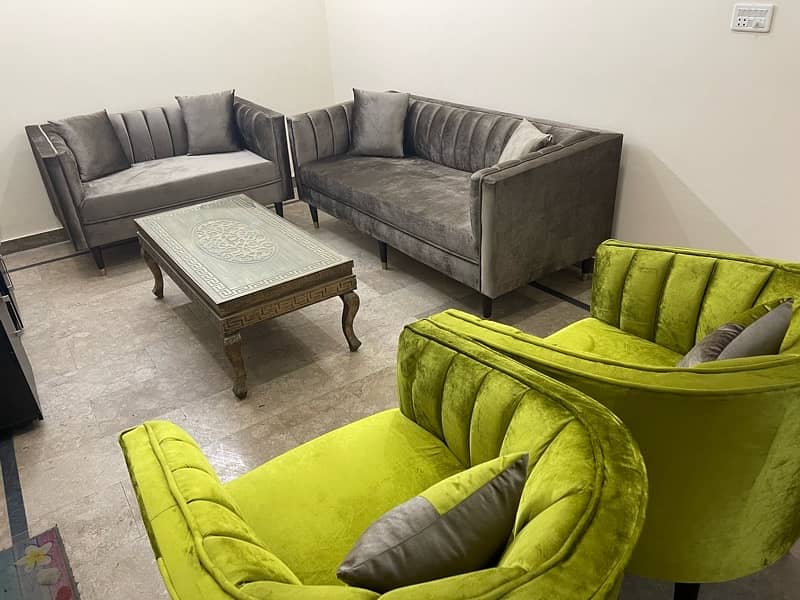 New sofa set with chairs 03008473295 0