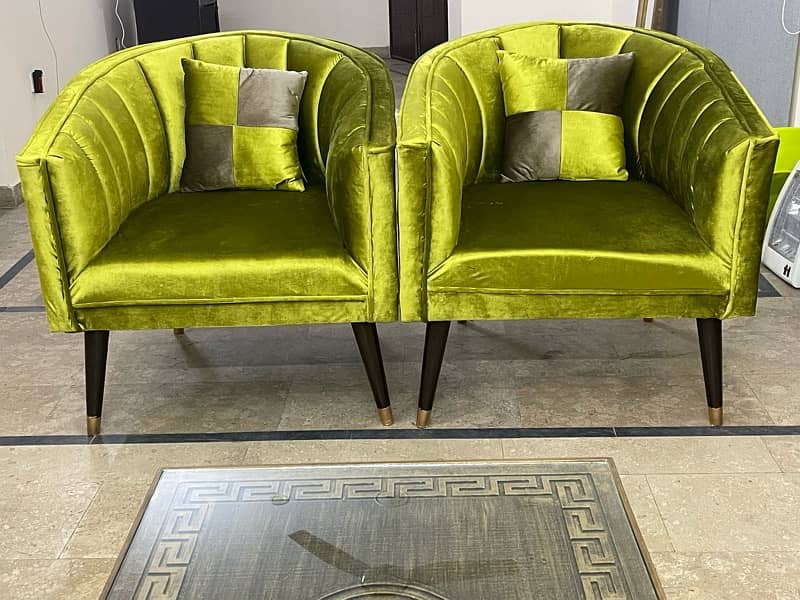 New sofa set with chairs 03008473295 5