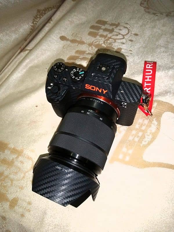 Sony @ 7 Mark ii with Kit Lens 0