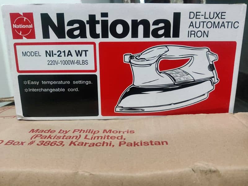 National and stuff iron 4