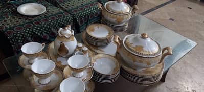 Cheeni Dinner Set 72 piece untouched