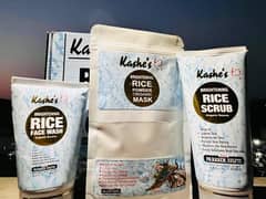 Kashe’s Rice Extract Bright & Glow Kit (Pack of 4)