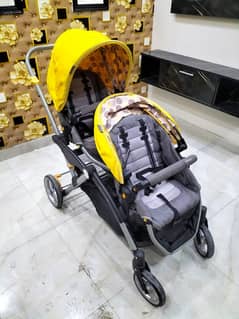 contour option LT twin stroller