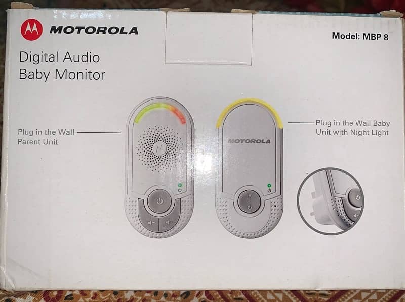 Motorola Digital audio baby monitor | Motorola orignal MBP 8 1