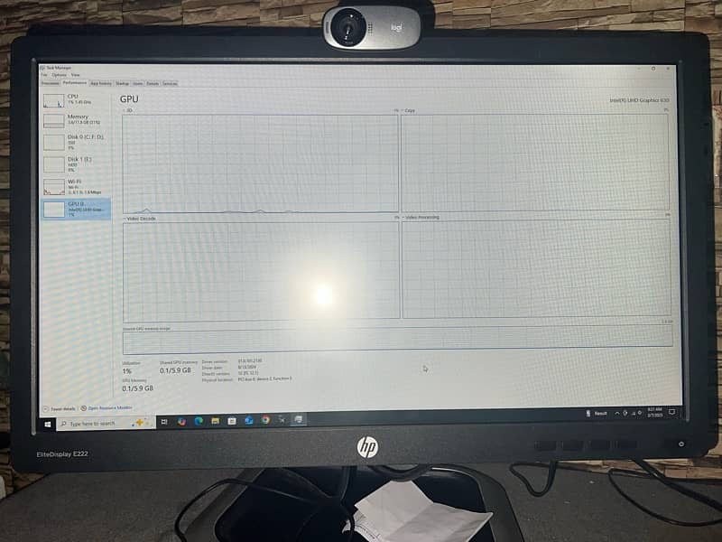 hp core i5 8th gen complete setup 11
