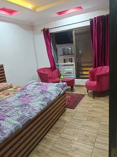 One bedroom semi furnished for rent in bahria towan Rawalpindi phase 4