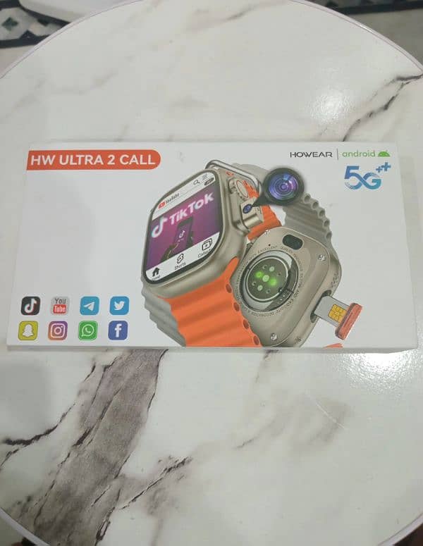 Hw ultra 2 call android 5g sim smart watch 6