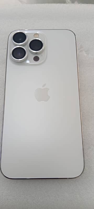 iPhone 13 Pro white colour 512 gb Battery health 81 PTA Approve waterp 0