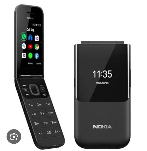 Nokia 2720flip dual sim. box pack 1