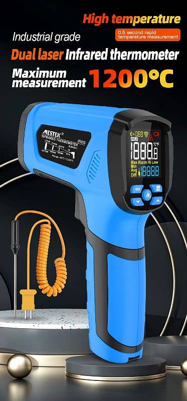 -50°C~2000°C Digital Infrared sports Non-contact Laser Temperatur 4