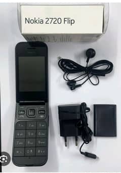 Nokia 2720flip dual sim. box pack