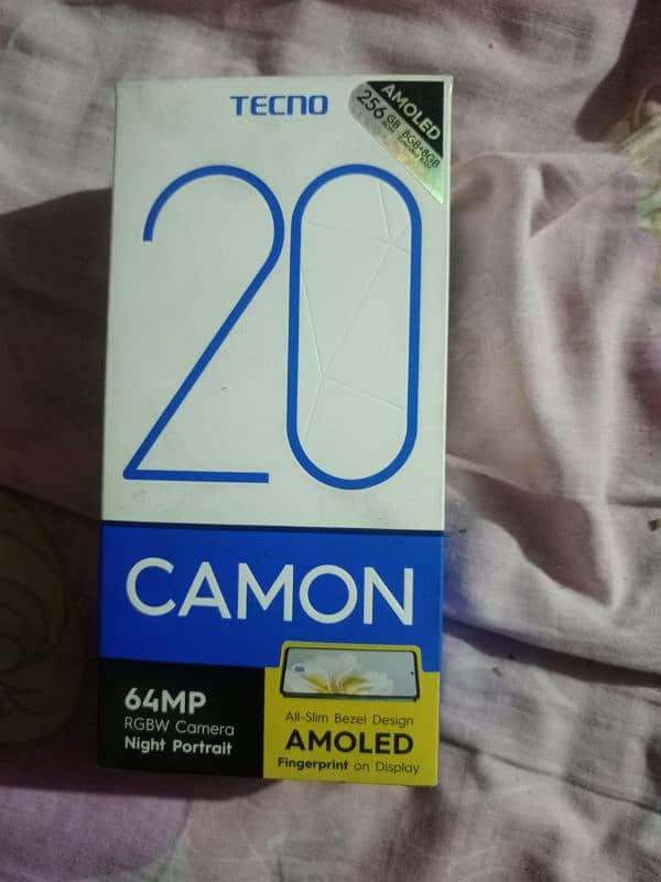 tecno camon 20 AMOLED finger in display 11