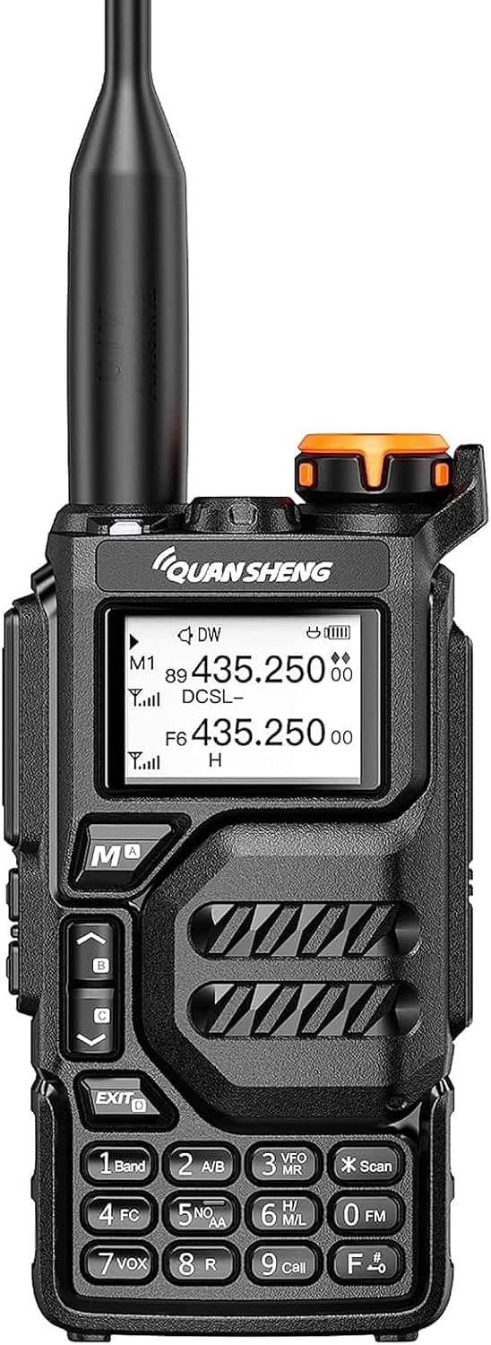 Quansheng UV-K5 Walkie Talkies Dual band Air band Encrypted Long Range 3