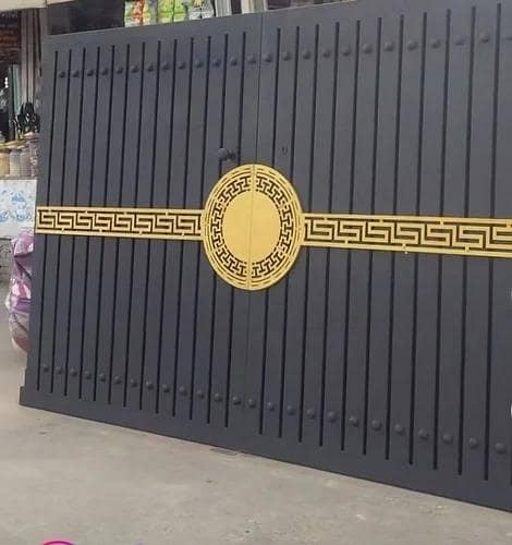 Steel Gate Design, Sliding Gate Design, Main Gate 2