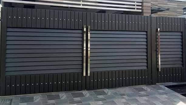 Steel Gate Design, Sliding Gate Design, Main Gate 3