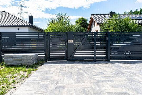 Steel Gate Design, Sliding Gate Design, Main Gate 12