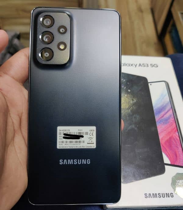 Samsung A53 5g With Complete Box 0