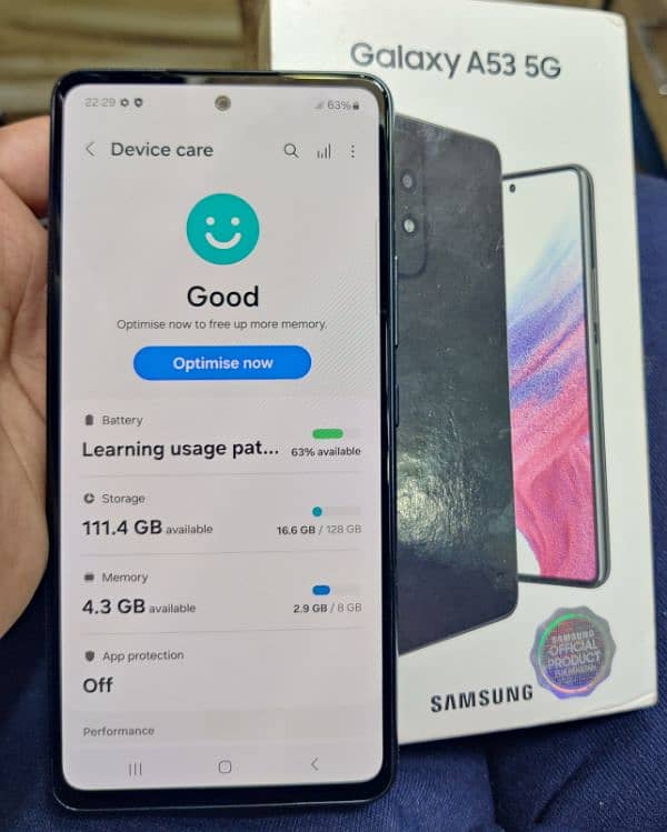 Samsung A53 5g With Complete Box 2