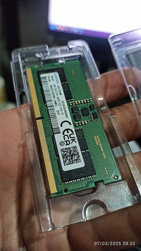 Samsung DDR5 RAM 5600Mhz 8GB system pulled new 1