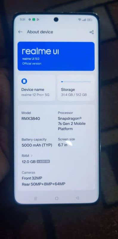 Realme 12pro plus 5g. 2