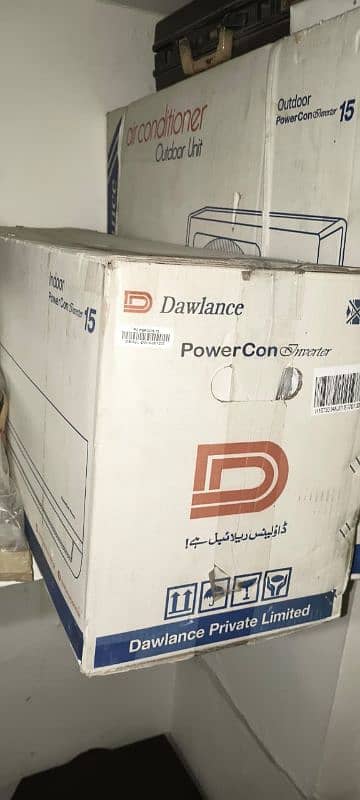 dawlance DC invrter Brand new ac  daba pack ha  1 time no used 1