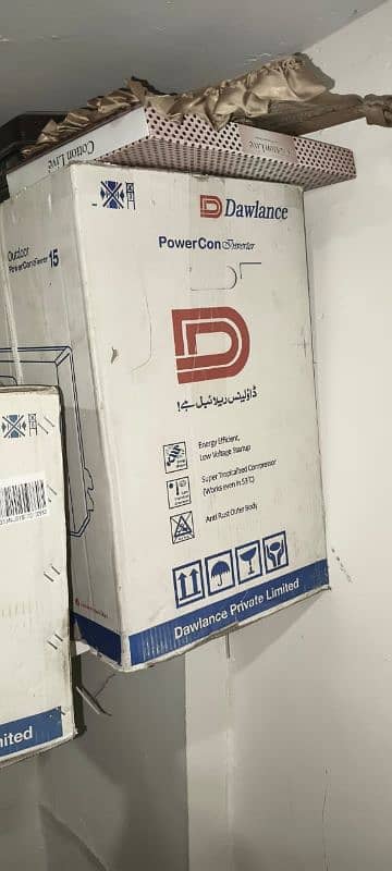 dawlance DC invrter Brand new ac  daba pack ha  1 time no used 3