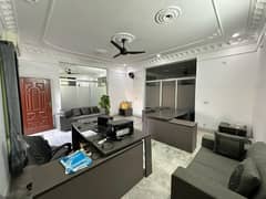 Fully Furnished Office Rooms for Rent in Johar Town, PIA Road Lahore