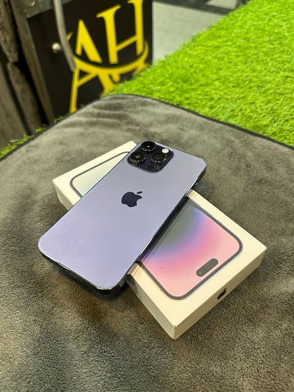 iphone 14pro max 256gb pta approved 0