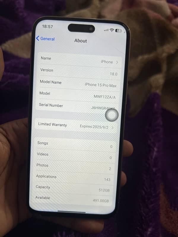 Iphone 15 pro max 512 Gb With Full Box 2