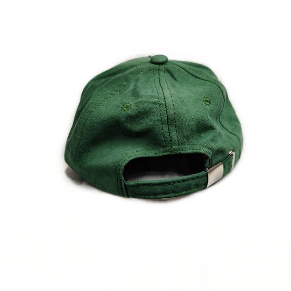 Green Puma suede cap 2