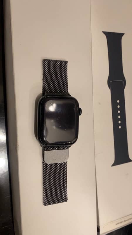 Apple Watch Series 7 45mm black color 0