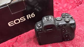 Canon Eos R6 With box   With Adapter EF  +923005430051 contact inbox