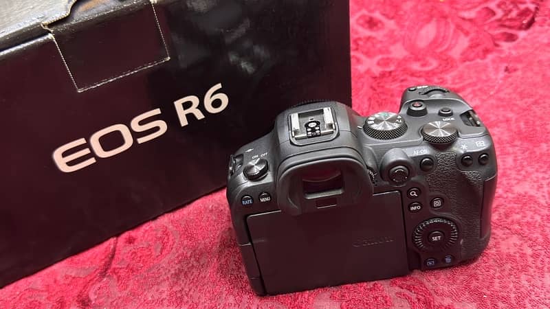 Canon Eos R6 With box   With Adapter EF  +923005430051 contact inbox 0