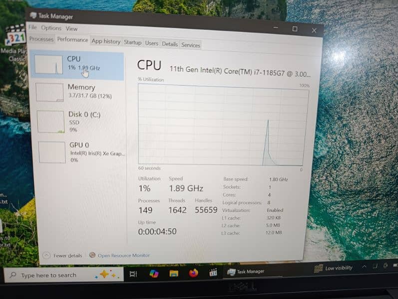 Dell Latitude 7420 i7 11th touch screen with 32GB RAM + 512 SSD 7