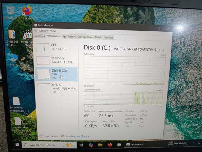 Dell Latitude 7420 i7 11th touch screen with 32GB RAM + 512 SSD 9