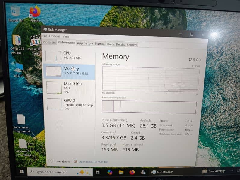 Dell Latitude 7420 i7 11th touch screen with 32GB RAM + 512 SSD 10