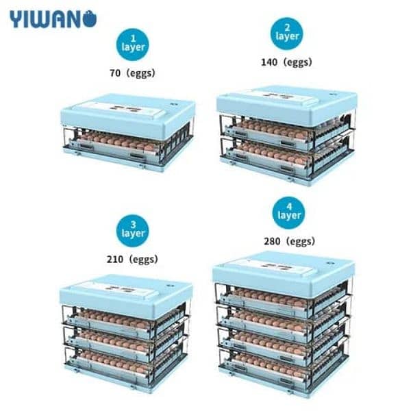 Yiwan 140 eggs incubator latest daraz model 1