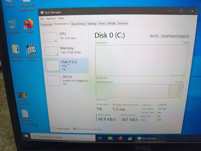 Dell 7480 i5 7th gen slim and beautiful machine 8