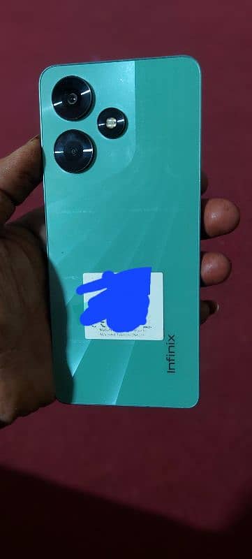 infinix hot 30 with box  for urgent sale 1