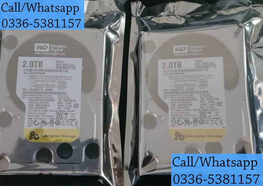 WD Seagate 160GB|250GB|320GB|500GB|1TB|2TB|Desktop System Internal HDD 5