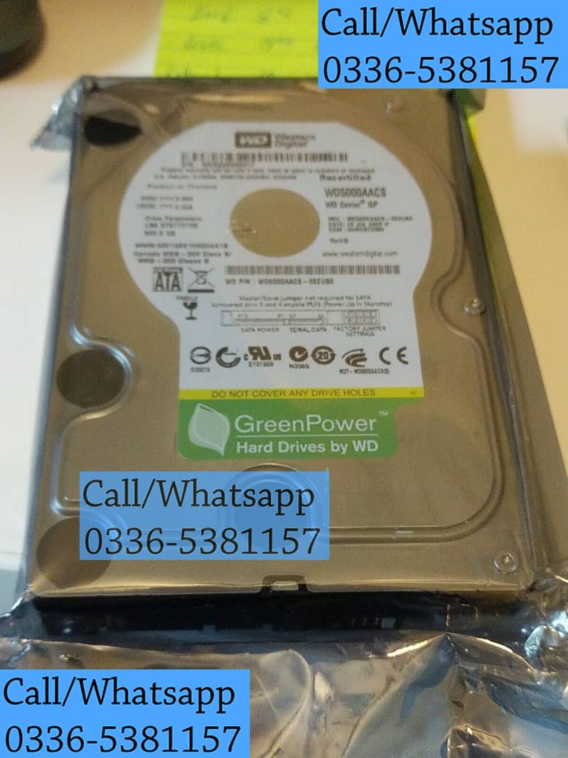 WD Seagate 160GB|250GB|320GB|500GB|1TB|2TB|Desktop System Internal HDD 3