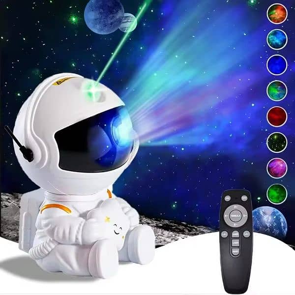 Galaxy Star Projector Astronaut Space Projector LED Lamp for Bedroom 0