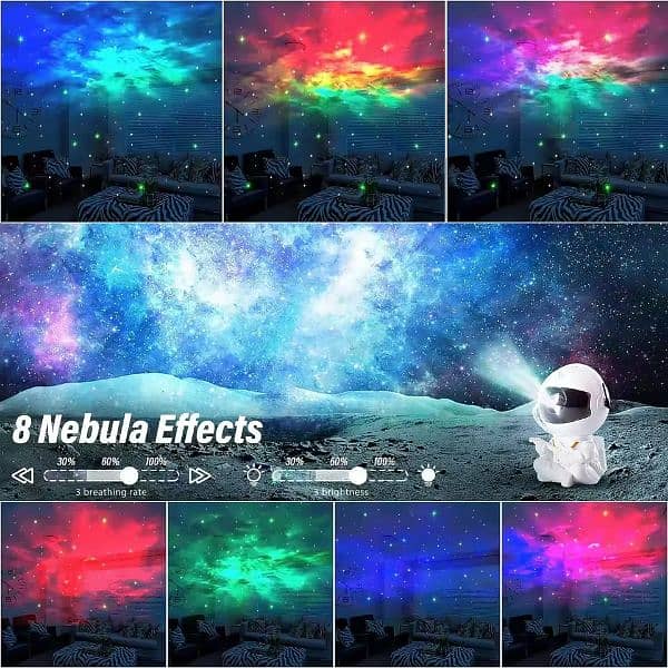 Galaxy Star Projector Astronaut Space Projector LED Lamp for Bedroom 2