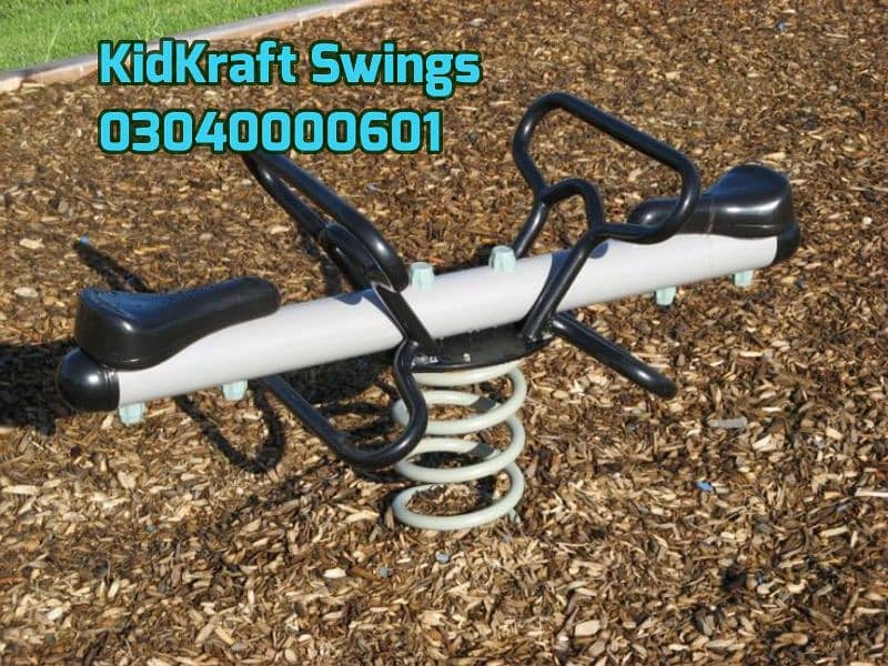 Slide, Swings, Kids rides, jhula, Spring rider, jungle gym, indoor set 10