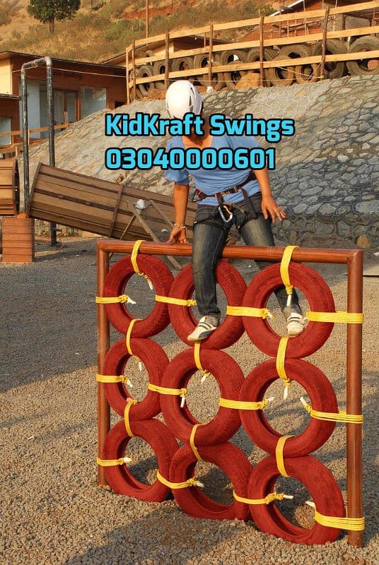 Slide, Swings, Kids rides, jhula, Spring rider, jungle gym, indoor set 11