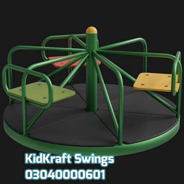 Slide, Swings, Kids rides, jhula, Spring rider, jungle gym, indoor set 16