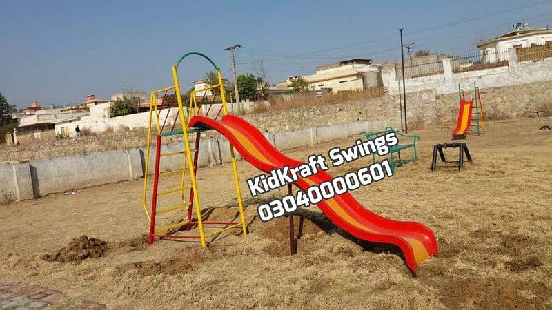 Slide, Swings, Kids rides, jhula, Spring rider, jungle gym, indoor set 19