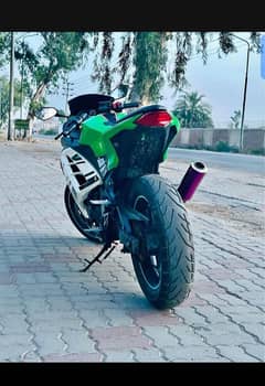 ninja 300 heavy bike