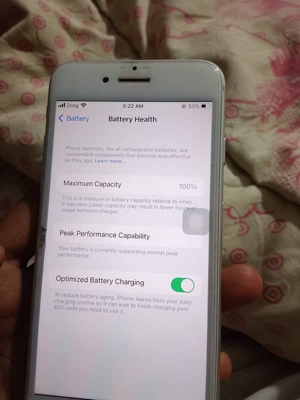 I phone 7 ha Battery change ha original ha final price ha 1